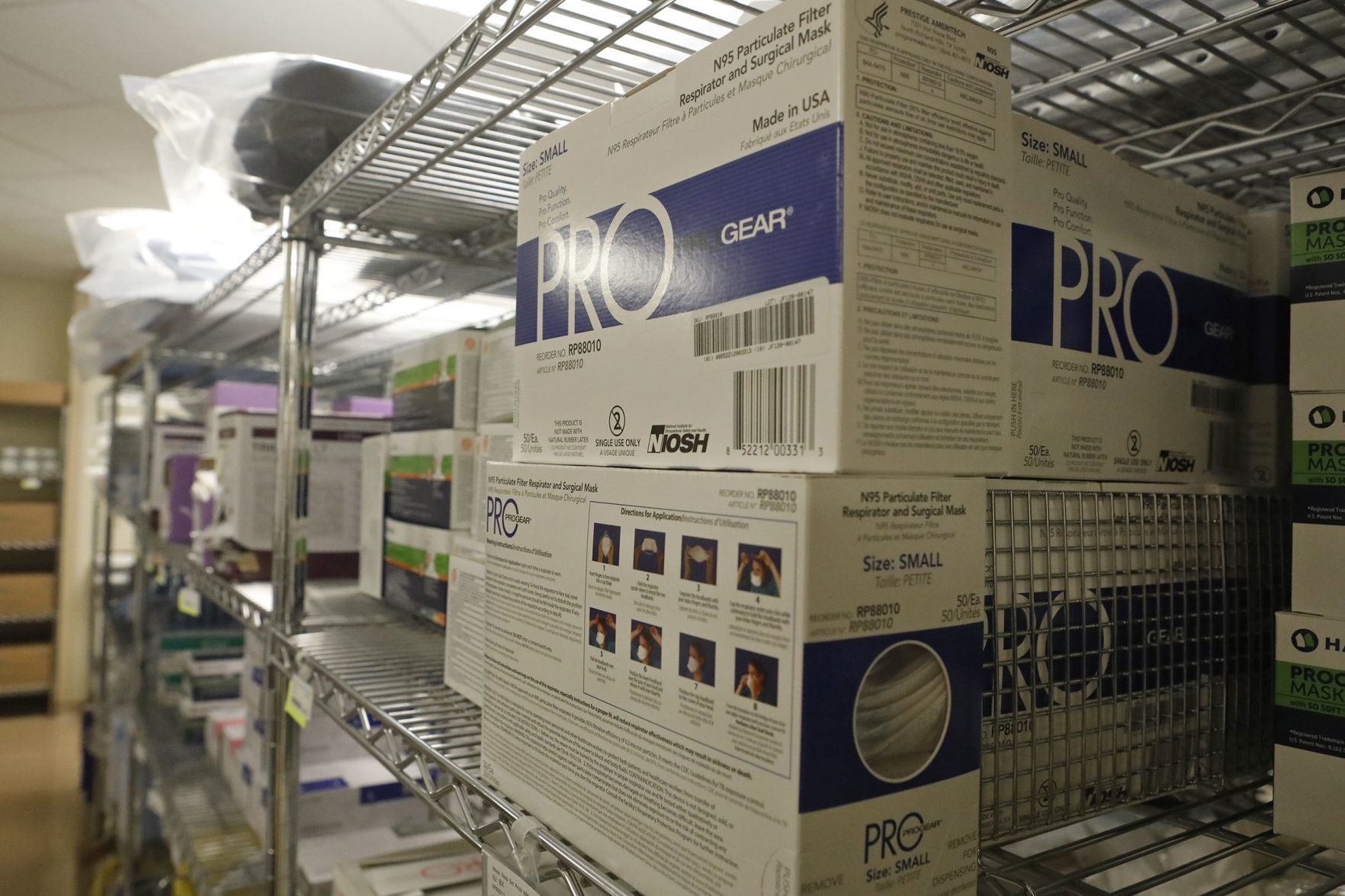 Protective masks at Missouri hospital